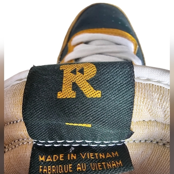 Nike Terminal Sneakers Vintage Y2K Limetated edition green yellow leather. 25,5 - Picture 5 of 6